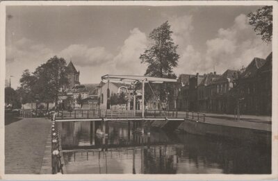 KAMPEN - Burgwal met toren R.K. Kerk