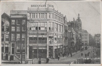 AMSTERDAM - Koningsplein. Broekmans Tailor