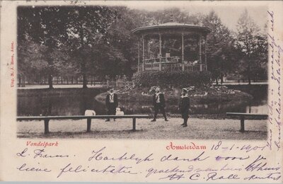 AMSTERDAM - Vondelpark