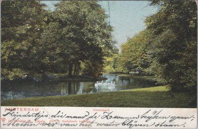 AMSTERDAM - Vondelpark