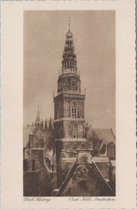 AMSTERDAM - Dirk Harting. Oude Kerk