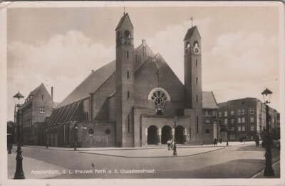 AMSTERDAM - O. L. Vrouwe Kerk a. d. Chasseestraat