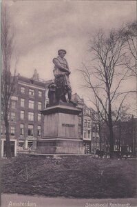 AMSTERDAM - Standbeeld Rembrandt