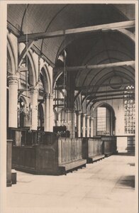 AMSTERDAM - Stedeschoontocht A.N.W.B. Amsterdam 1943 Interieur van de Oude Kerk