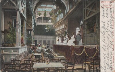 AMSTERDAM - Concertzaal Ned. Panopticum