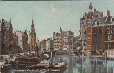 AMSTERDAM - Binnen-Amstel b/h Sophiaplein