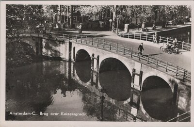 AMSTERDAM - Brug over Keizersgracht