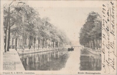 AMSTERDAM - Bocht Heerengracht