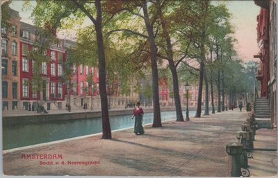 AMSTERDAM - Bocht v. d. Heerengracht
