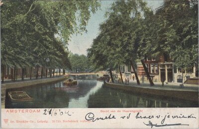 AMSTERDAM - Bocht van de Heerengracht