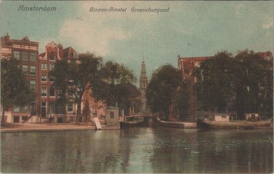 AMSTERDAM - Binnen-Amstel Groeneburgwal