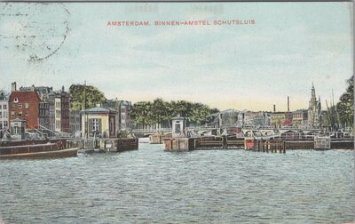 AMSTERDAM - Binnen-Amstel Schutsluis