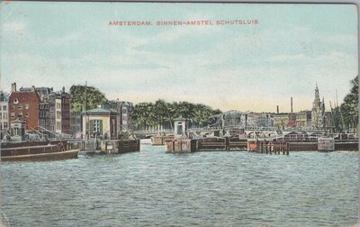 AMSTERDAM - Binnen-Amstel Schutsluis