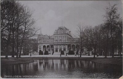 AMSTERDAM - Paviljoen Vondelpark