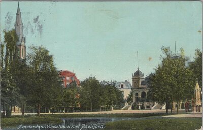 AMSTERDAM - Vondelpark met Paviljoen