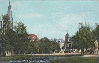 AMSTERDAM - Vondelpark met Paviljoen