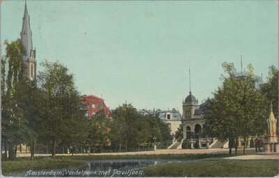 AMSTERDAM - Vondelpark met Paviljoen