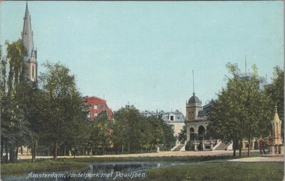 AMSTERDAM - Vondelpark met Paviljoen