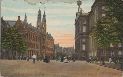 AMSTERDAM - Postkantoor N. Z. Burgwal