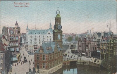 AMSTERDAM - Panorama Munt