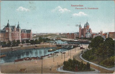 AMSTERDAM - Panorama Pr. Hendrikkade