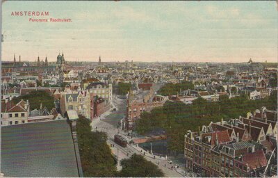 AMSTERDAM - Panorama Raadhuisstr.