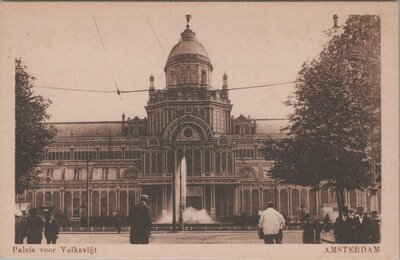 AMSTERDAM - Paleis voor Volksvlijt