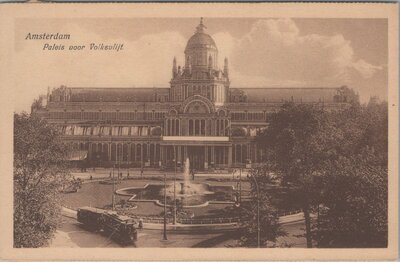 AMSTERDAM - Paleis voor Volksvlijt