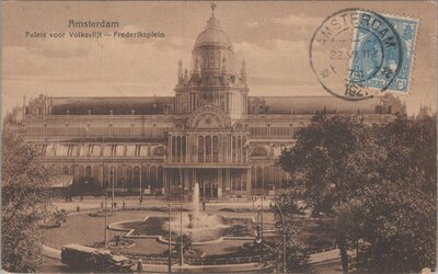 AMSTERDAM - Paleis voor Volksvlijt - Frederiksplein