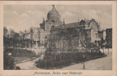AMSTERDAM - Paleis voor Volksvlijt