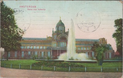 AMSTERDAM - Paleis voor Volksvlijt