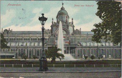 AMSTERDAM - Paleis voor Volksvlijt