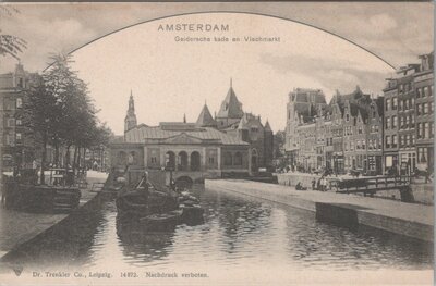 AMSTERDAM - Geldersche kade en Vischmarkt