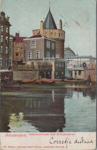 AMSTERDAM - Geldersche Kade met Schreijerstoren