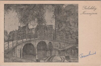 AMSTERDAM - Jan Gregoire: Torensluis te Amsterdam