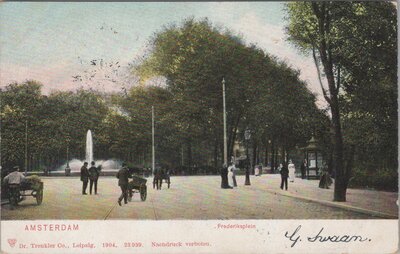 AMSTERDAM - Frederiksplein