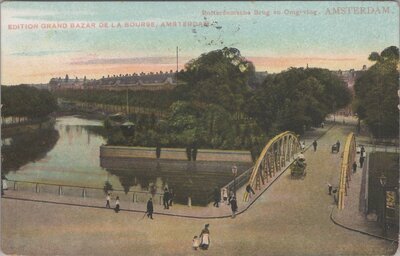 AMSTERDAM - Rotterdamsche Brug en Omgeving