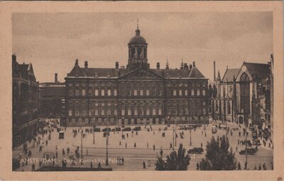 AMSTERDAM - Dam, Koninklijk Paleis