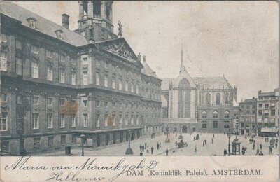 AMSTERDAM - Dam (koninklijk Paleis)