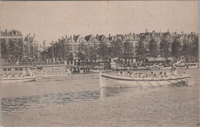 AMSTERDAM - Onafhankelijkheidsfeesten te Amsterdam September 1913