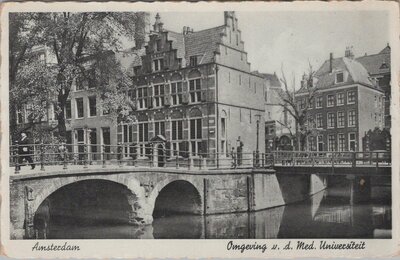 AMSTERDAM - Omgeving v. d. Med. Universiteit