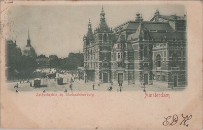AMSTERDAM - Leidscheplein en Stadsschouwburg
