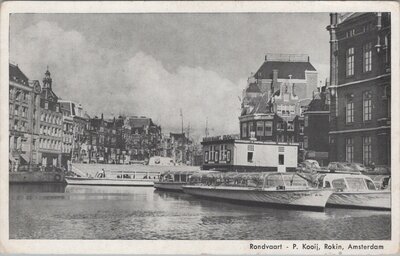 AMSTERDAM - Rondvaart - P. Kooij, Rokin