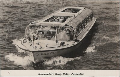 AMSTERDAM - Rondvaart - P. Kooij, Rokin