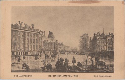 AMSTERDAM - De Binnen Amstel, 1783