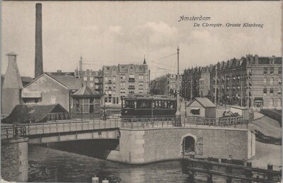 AMSTERDAM - De Clercqstr. Groote Klapbrug