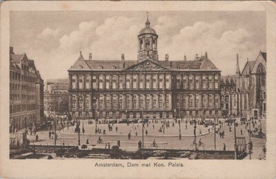 AMSTERDAM - Dam met Kon. Paleis