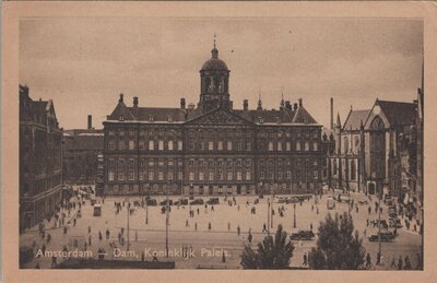 AMSTERDAM - Dam, Koninklijk Paleis