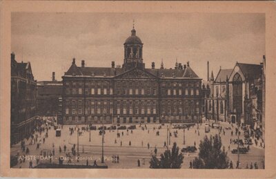 AMSTERDAM - Dam, Koninklijk Paleis