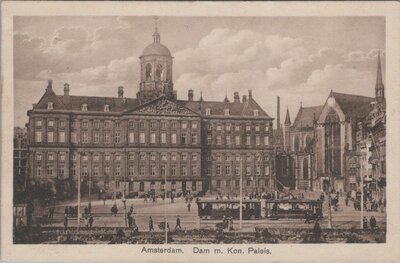AMSTERDAM - Dam m. Kon. Paleis
